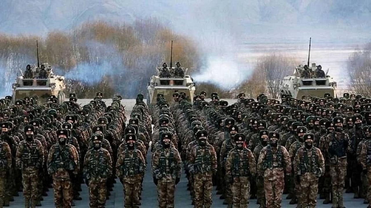 استقرار ۶۰ هزار نیروی نظامی چین در مرز مورد مناقشه با هند