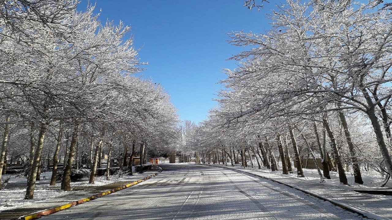 همدان دمای ۱۱ درجه زیر صفر را تجربه می کند