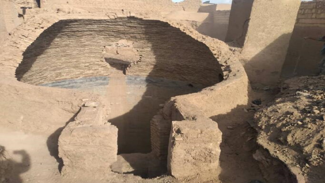 مرمت آب انبار تاریخی رسولیان با اجرای طرح خیرین میراث فرهنگی یزد