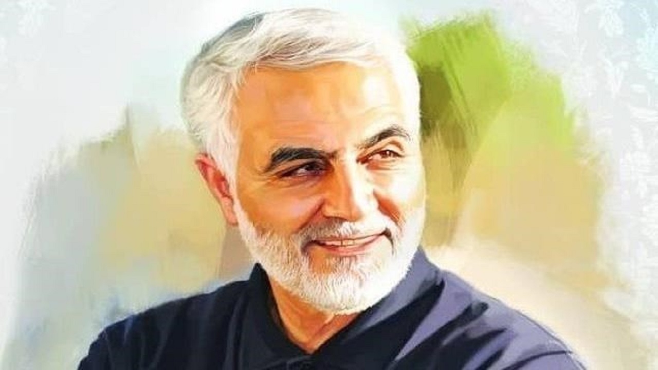 خط خون پایان کار حاج قاسم نیست بلکه اول بسمه الله مکتب شهید سلیمانی است