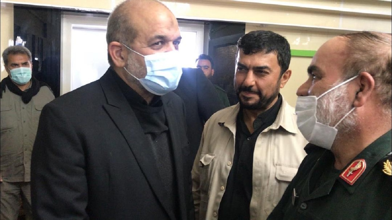 وزیر کشور وارد کنارک شد