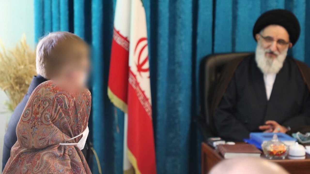 تشرف یک مسیحی آلمانی به دین مبین اسلام در کرج
