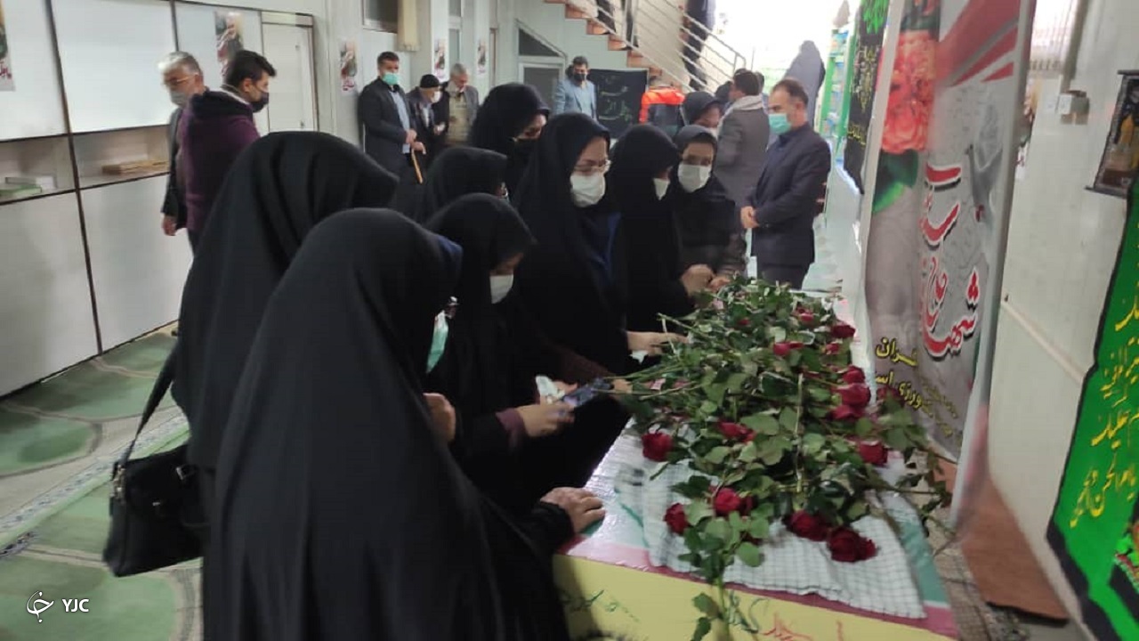 برگزاری مراسم وداع با شهدا در نقاط مختلف چهارمحال و بختیاری
