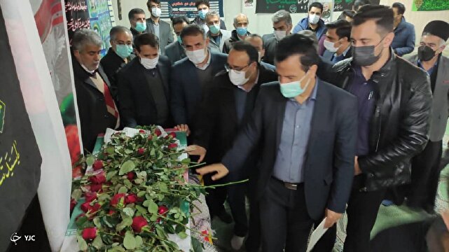 برگزاری مراسم وداع با شهدا در نقاط مختلف چهارمحال و بختیاری
