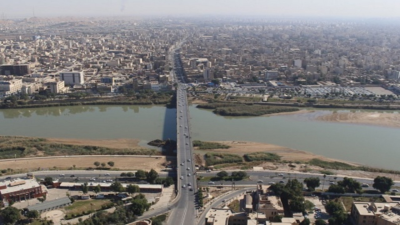 ورودی های شهر اهواز بدتر از یک شهر جنگزده است