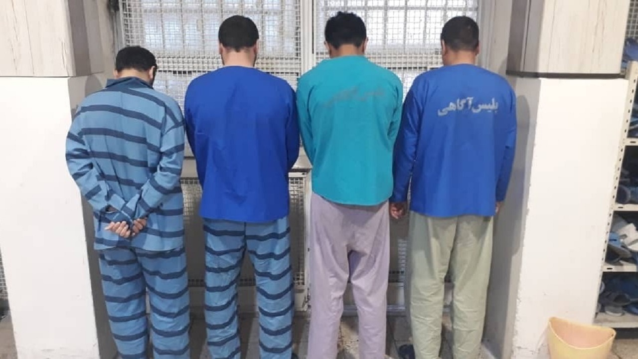 دستگیری ۴ سارق در ایلام