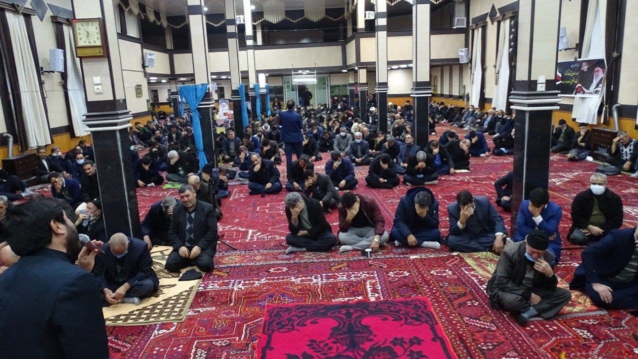 برگزاری مراسم شب شهادت حضرت فاطمه(س) در چهاربرج + فیلم و تصاویر