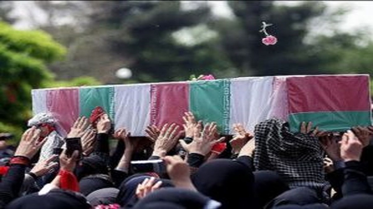 وداع مردم تهران با شهدای ۸ سال دفاع مقدس + فیلم