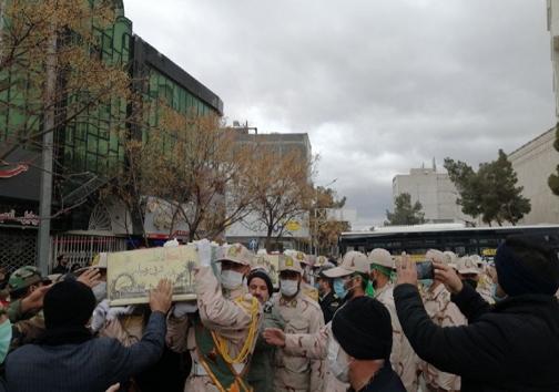 تشییع پیکر شهدا تشییع پیکر شهدا در سراسر کشور + فیلم
