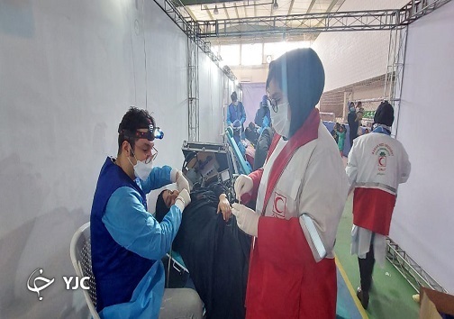 کاروان سلامت به کوی علوی رسید