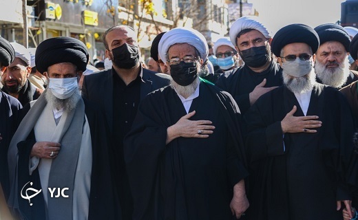 برپایی عزاداری فاطمی از سوی دفتر آیت الله صافی گلپایگانی در قم
