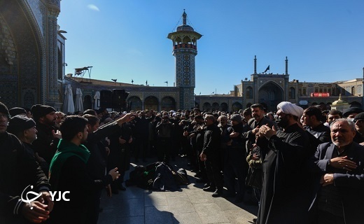 برپایی عزاداری فاطمی از سوی دفتر آیت الله صافی گلپایگانی در قم