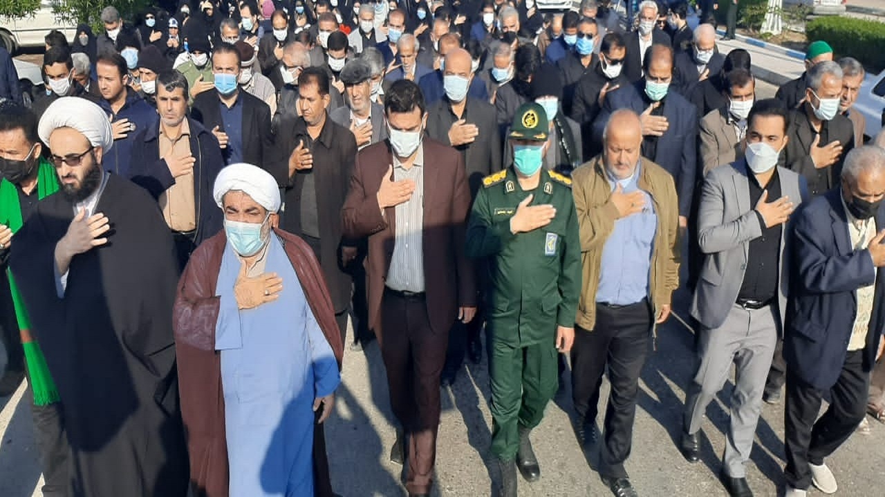 بوشهر در سوگ ام ابیها