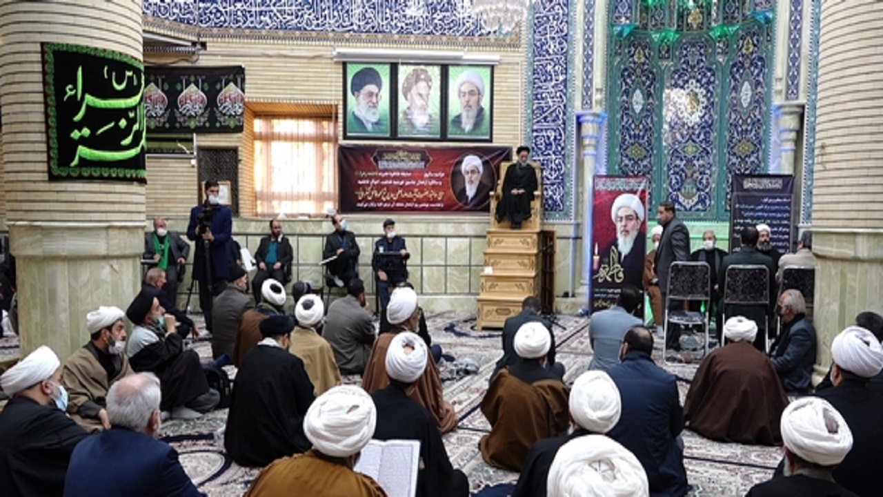 مراسم بزرگداشت آیت الله فاضل لنکرانی (ره) در قم برگزار شد