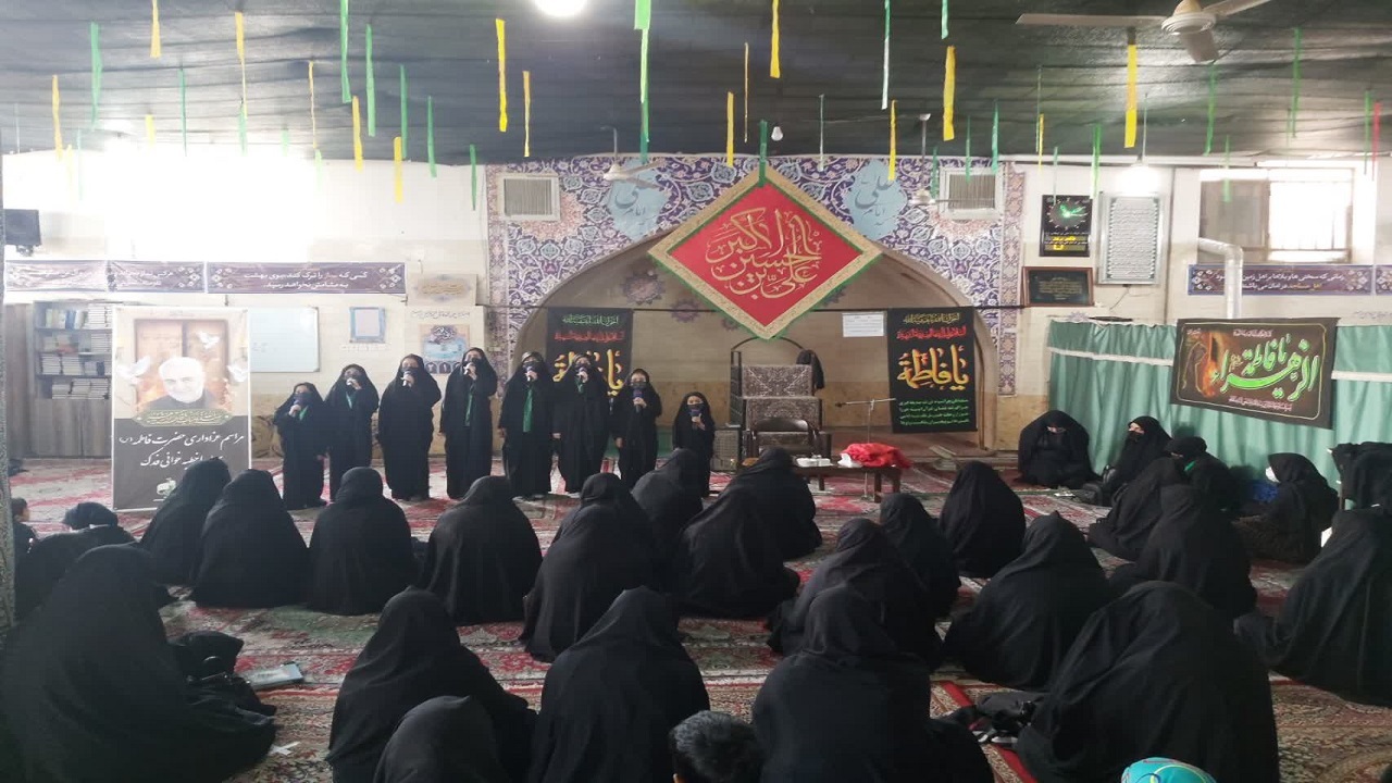خطبه خوانی و مسابقه فدکیه در دارالعباده یزد