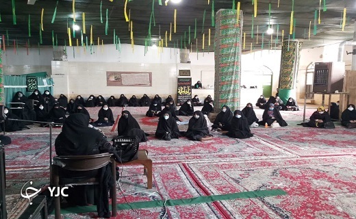 خطبه خوانی و مسابقه فدکیه در دارالعباده یزد