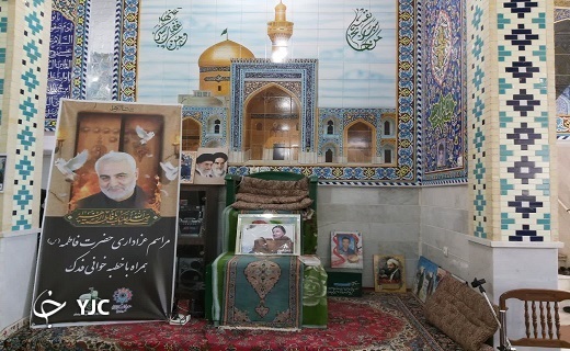 خطبه خوانی و مسابقه فدکیه در دارالعباده یزد