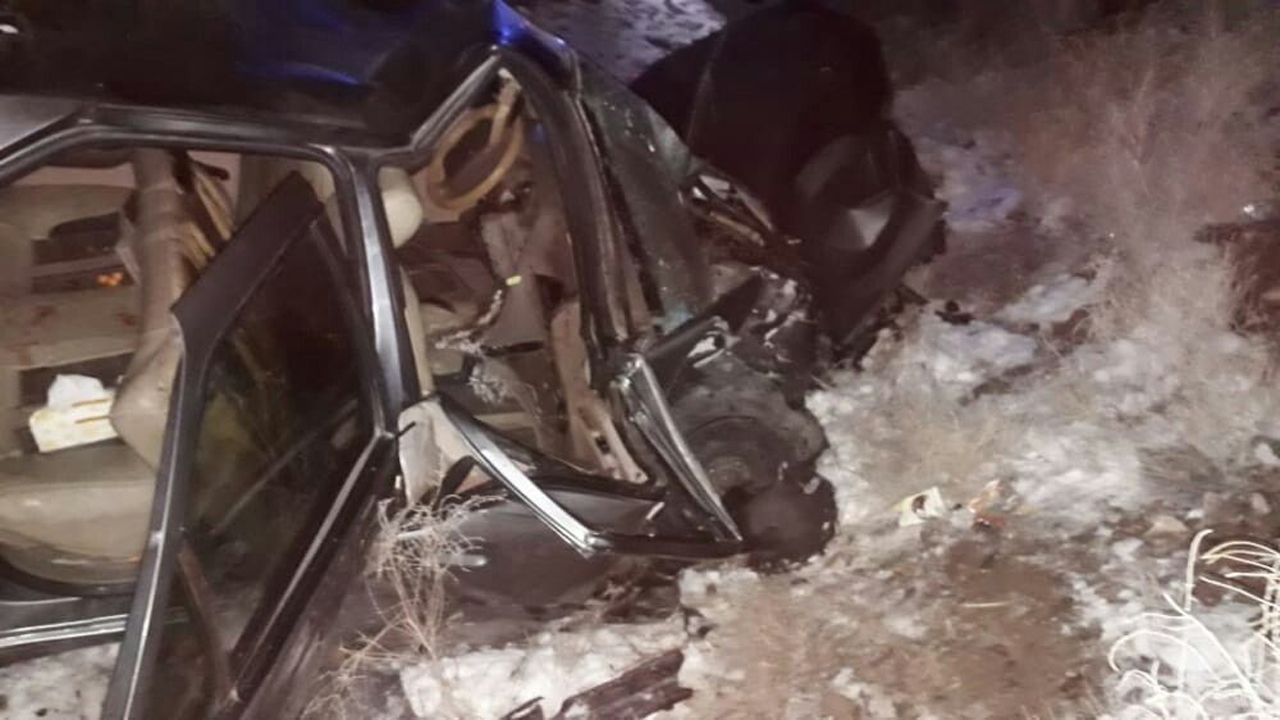 برخورد پژو ۴۰۵ و پژو ۲۰۷ در محور شهداد- کرمان