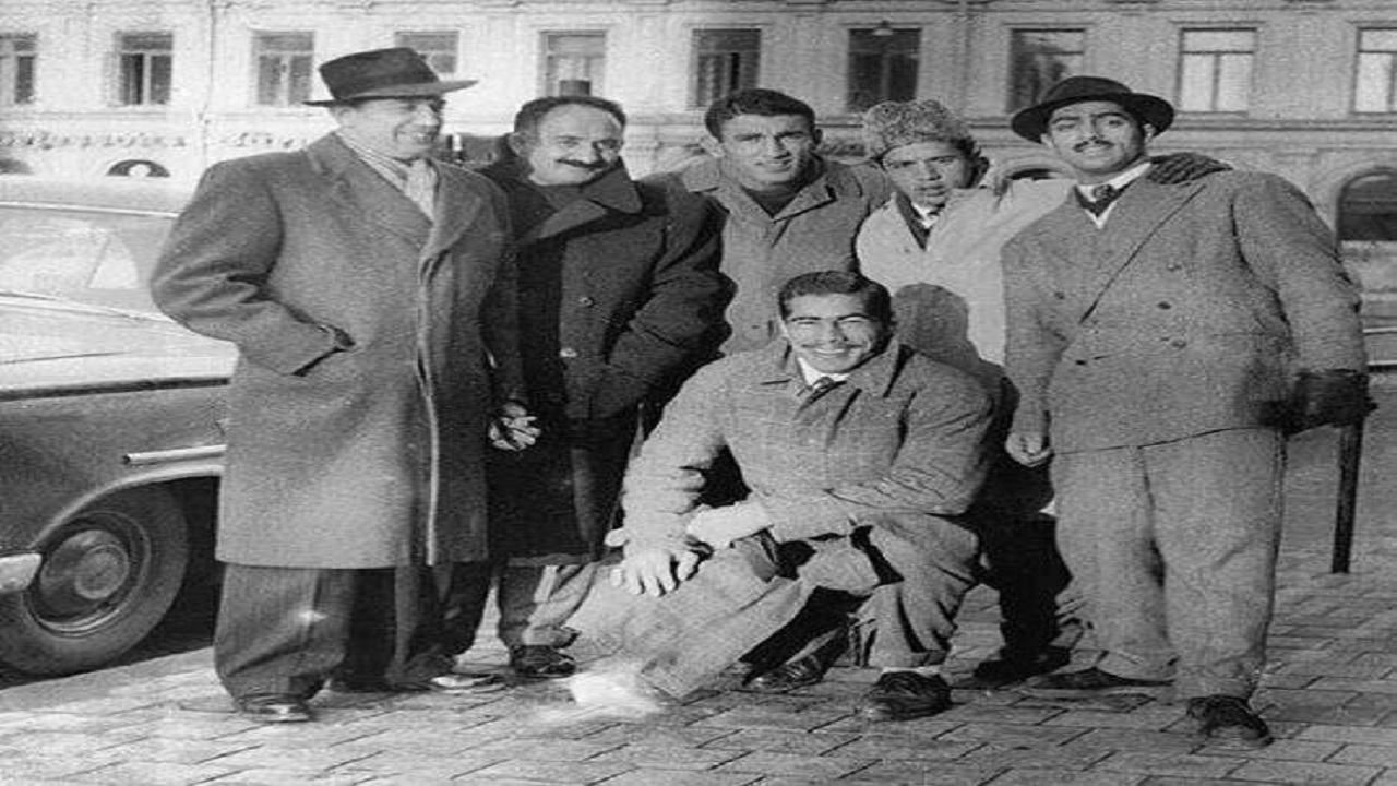 کادوی همسر کشتی‌گیر آمریکایی برای غلامرضا تختی