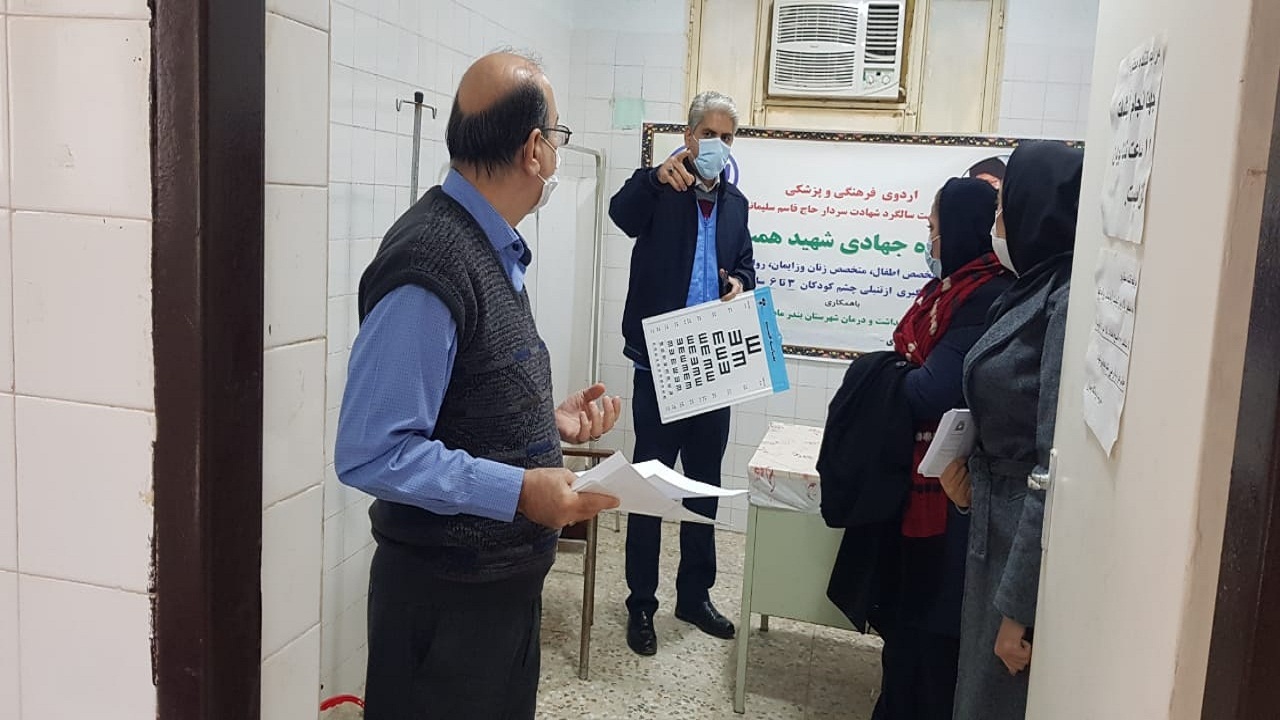 ارائه خدمات پزشکی به اهالی جراحی ماهشهر