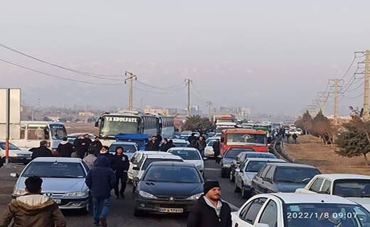 اعتراض و تجمع تولید کنندگان در جلفا