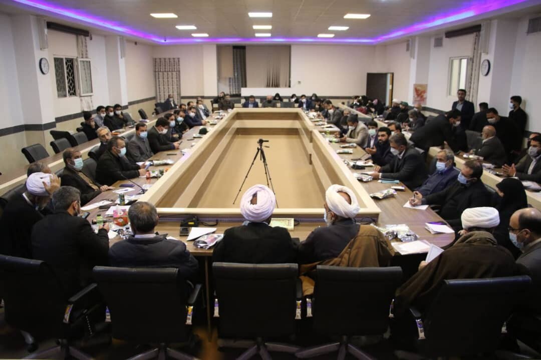 نشست جمع بندی کمیسیون فرهنگی در دفتر امام جمعه رفسنجان