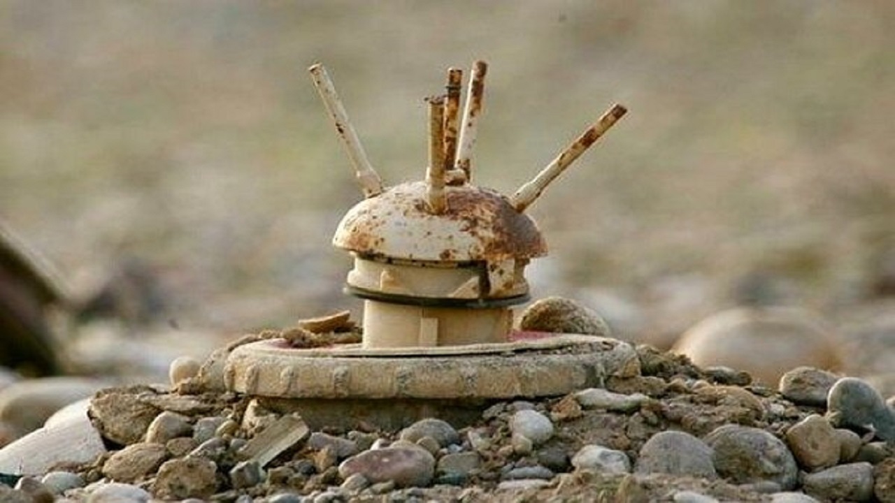 مجروح شدن یک کولبر براثر انفجار مین در پاوه