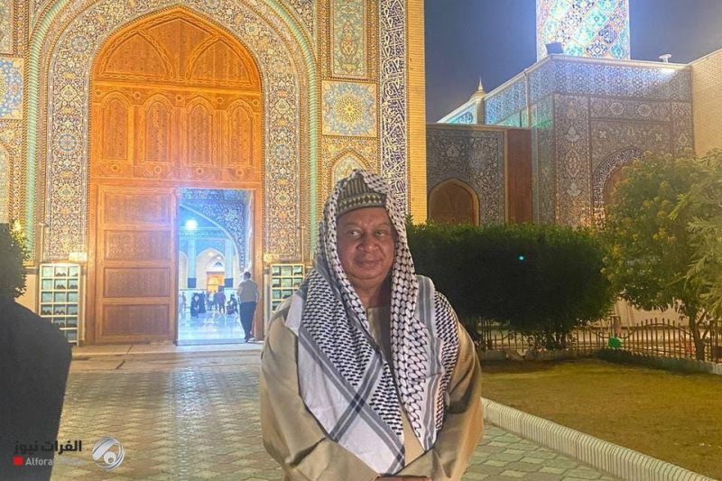 دبیرکل اوپک در حرم حضرت علی (ع) 