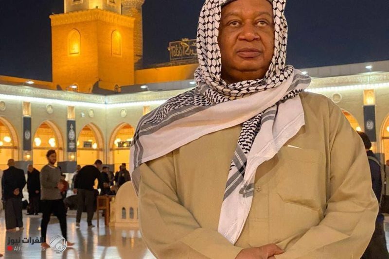 بارکیندو در حرم امام علی ع