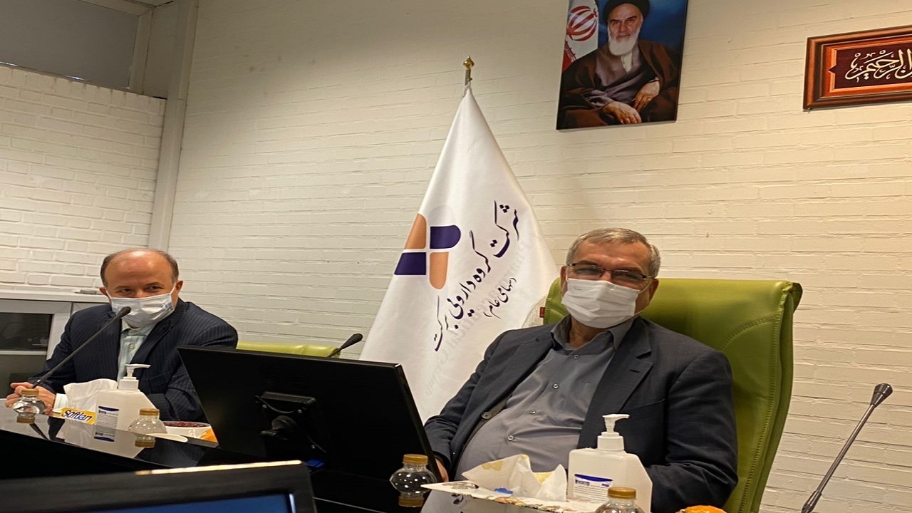 بازدید وزیر بهداشت ازشرکت دارویی شفا فارمد+فیلم