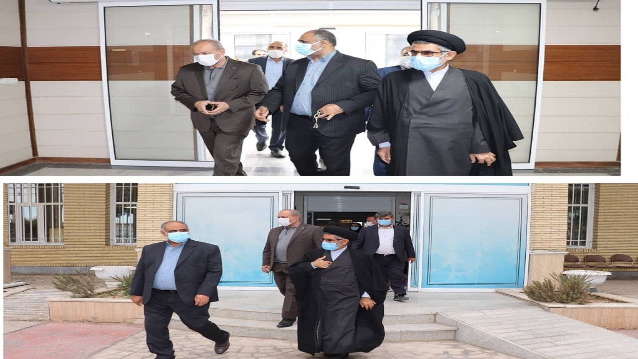 بازدید رئیس سازمان جهاد کشاورزی از اداره کل غله سیستان وبلوچستان