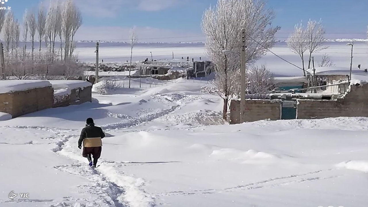 ۶ روستای بخش خلیفان در محاصره برف