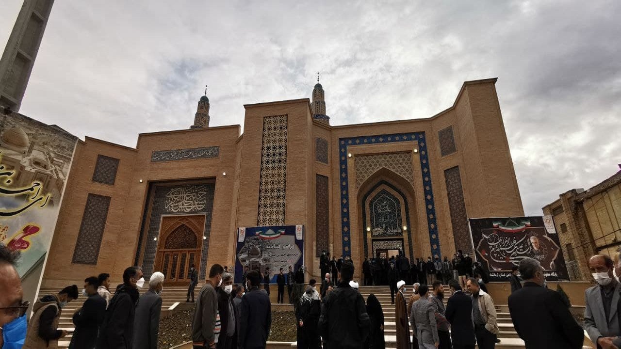 افتتاح بقعه احمدابن اسحاق (ره) در شهرستان سرپل‌ذهاب