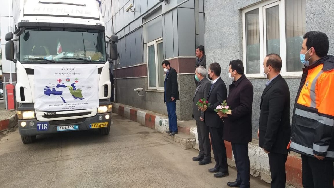 آغاز فعالیت آزمایشی راهگذر ایران -آذربایجان-گرجستان از مرز بیله‌سوار