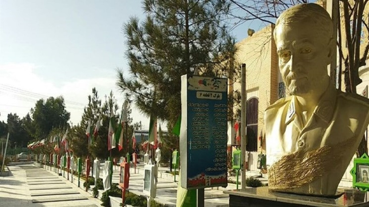 رونمایی از سردیس سردار سپهبد شهید حاج‌قاسم سلیمانی در زاهدان