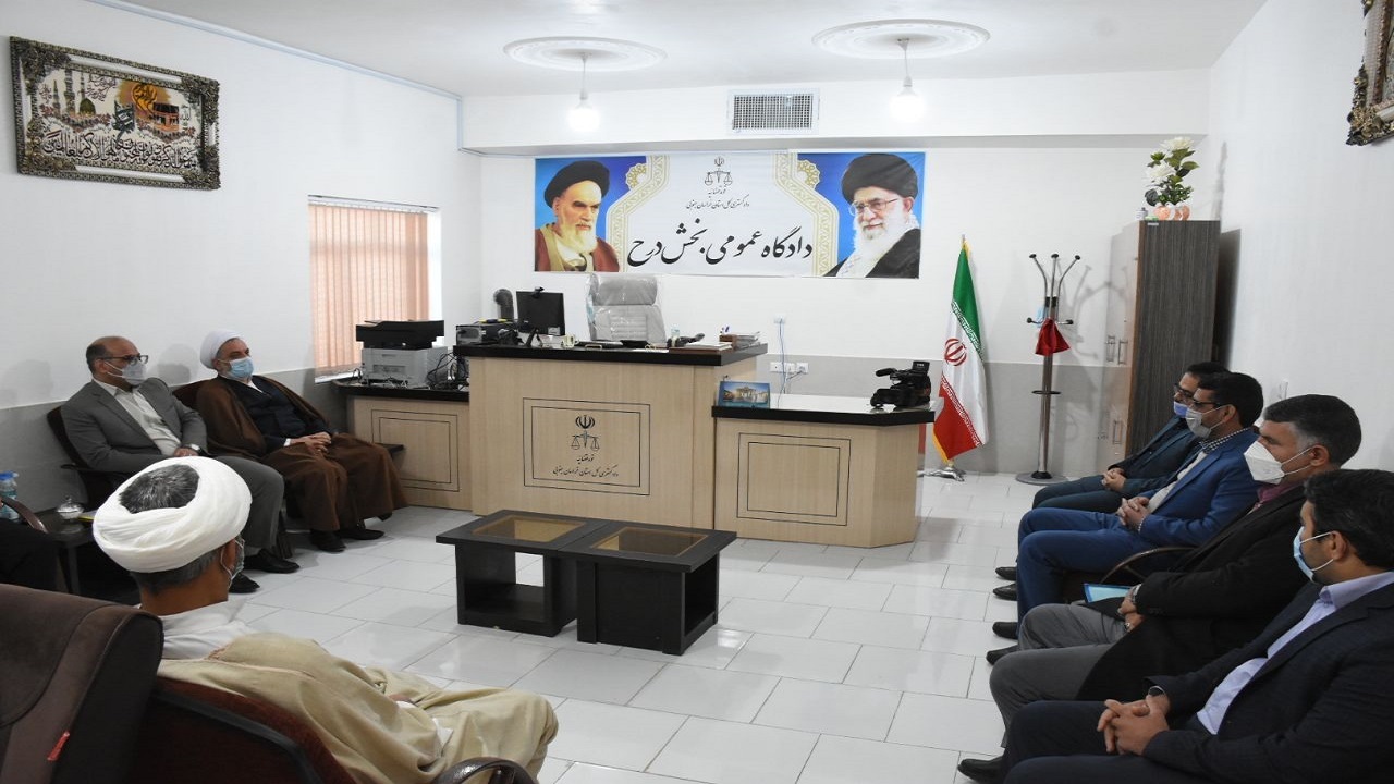 حوزه قضایی درح، پیشتاز در الکترونیکی کردن پرونده‌ها