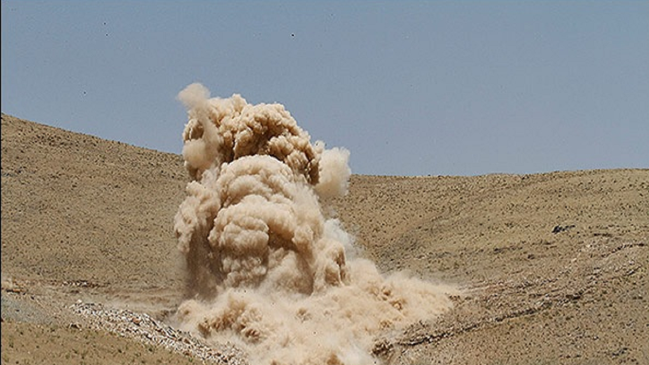 انفجار در معدن سنگ شهرداری شهرکرد