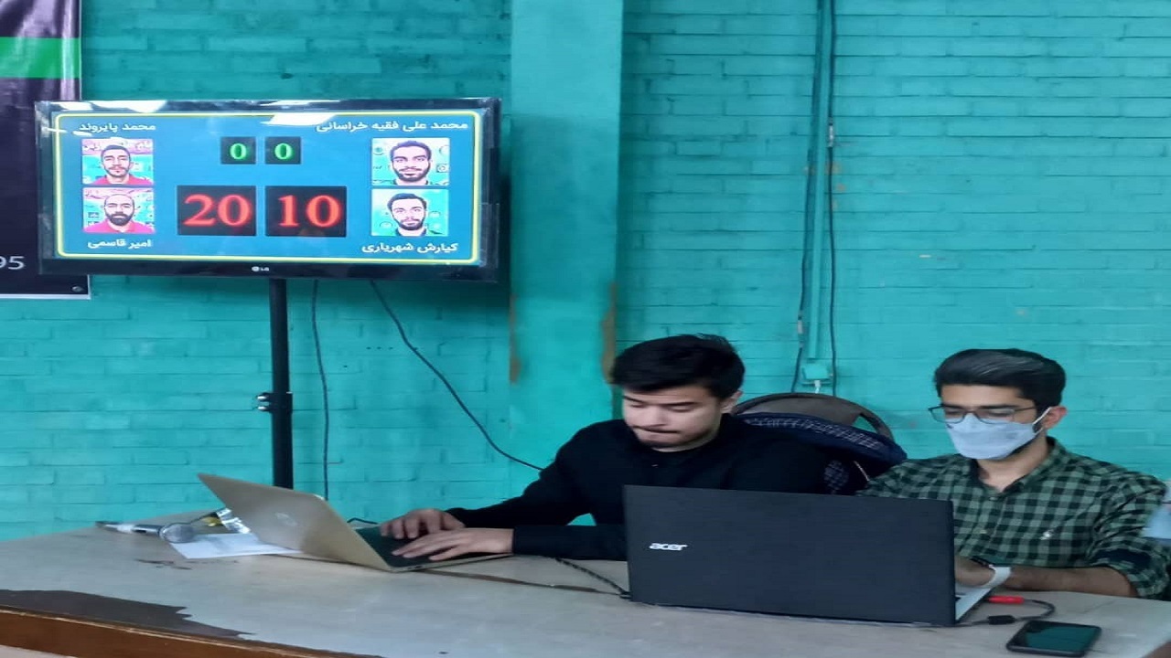 راه اندازی  اسکور بورد ایرانی در هیئت بدمینتون قم