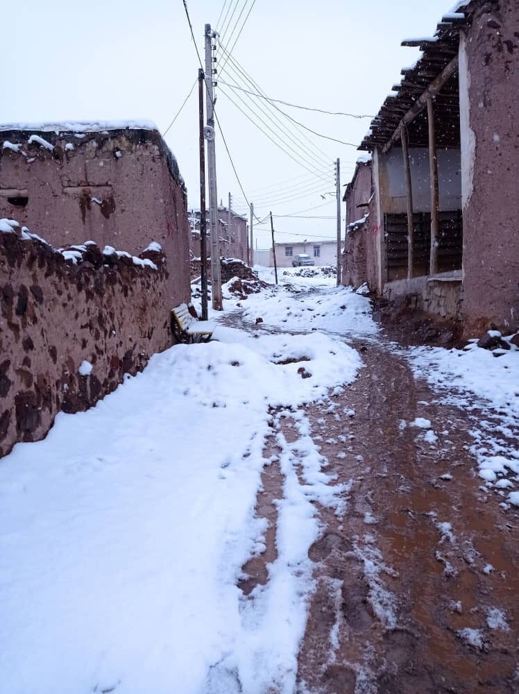 برف زمستانی خوشاب را سفیدپوش کرد + تصاویر