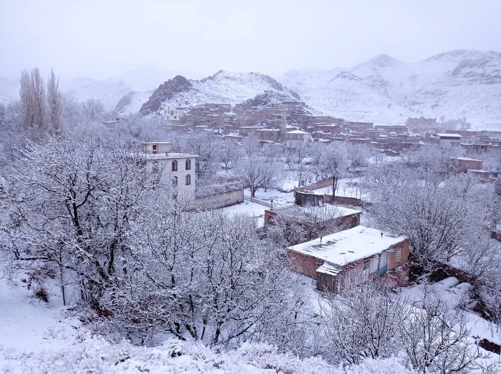 برف زمستانی خوشاب را سفیدپوش کرد + تصاویر