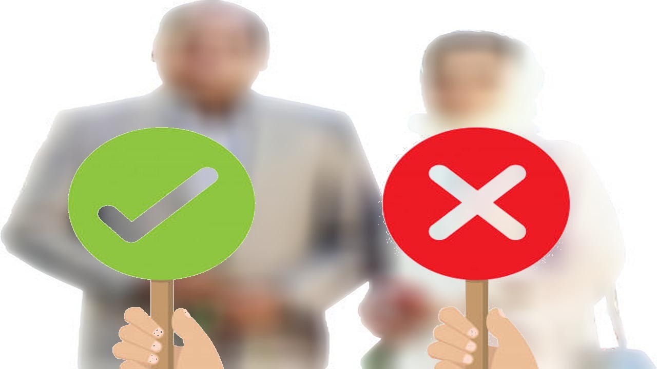 کدام یک از واکنش‌های آقا و خانم بازیگر بعد از جدایی صحیح بود؟