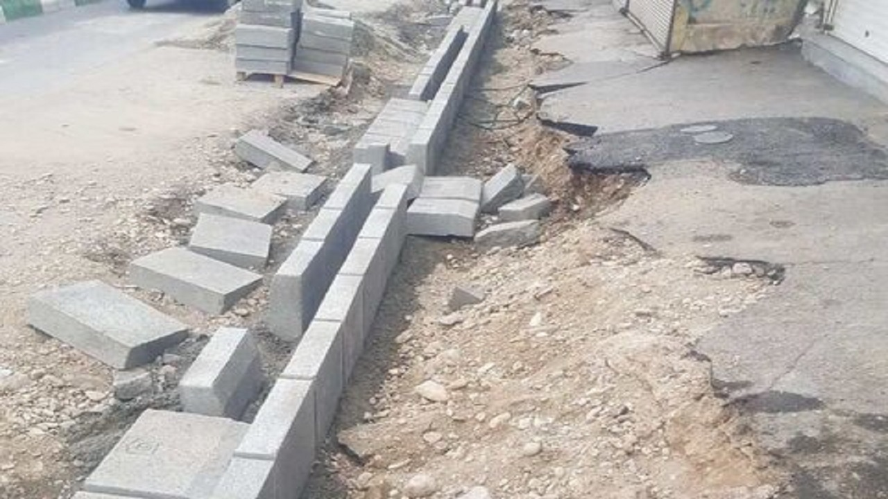 جدولگذاری بلوار شریعتی اسلام آباد انجام شد