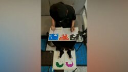شباهت زیاد نقاشی با آبنبات + فیلم