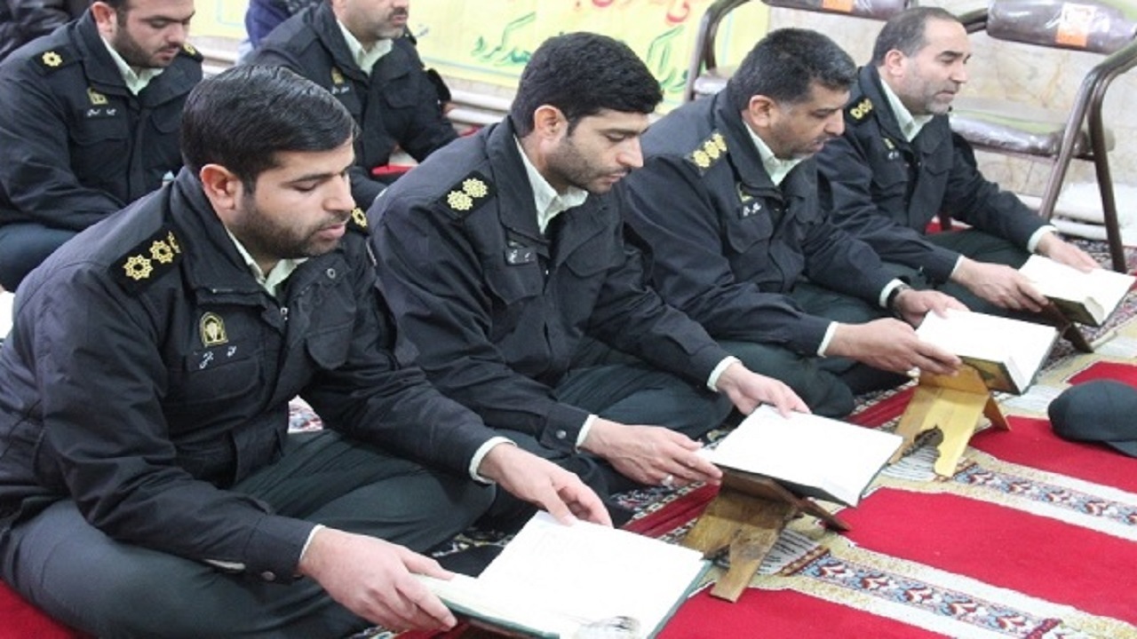 تربیت هزار و ۷۳۰ نفر حافظ قرآن در نیروی انتظامی خراسان رضوی