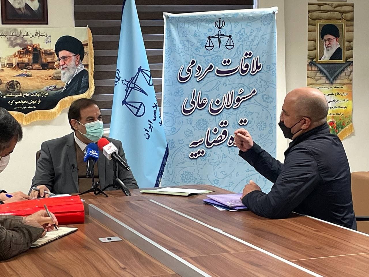 مسئولان قضائی پای حرف مردم