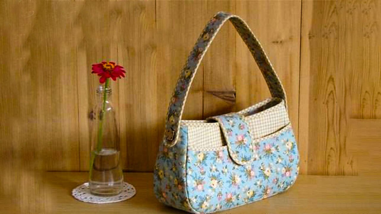 آموزش دوخت کیف پارچه ای + فیلم