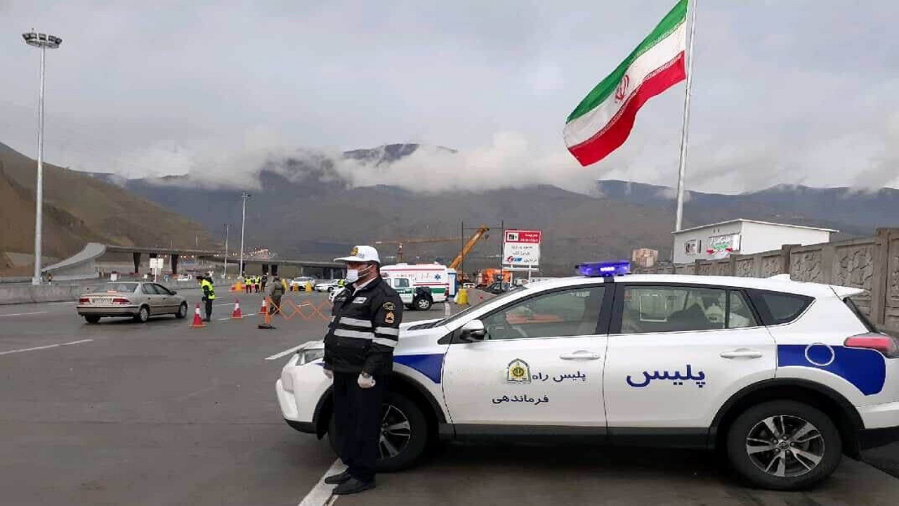 برخورد پلیس همدان با مالکان خودرو‌های دارای چراغ غیراستاندارد و تزیینی