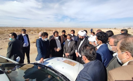 بازدید استاندار خراسان جنوبی از پروژه احداث باند دوم محور طبس- بشرویه
