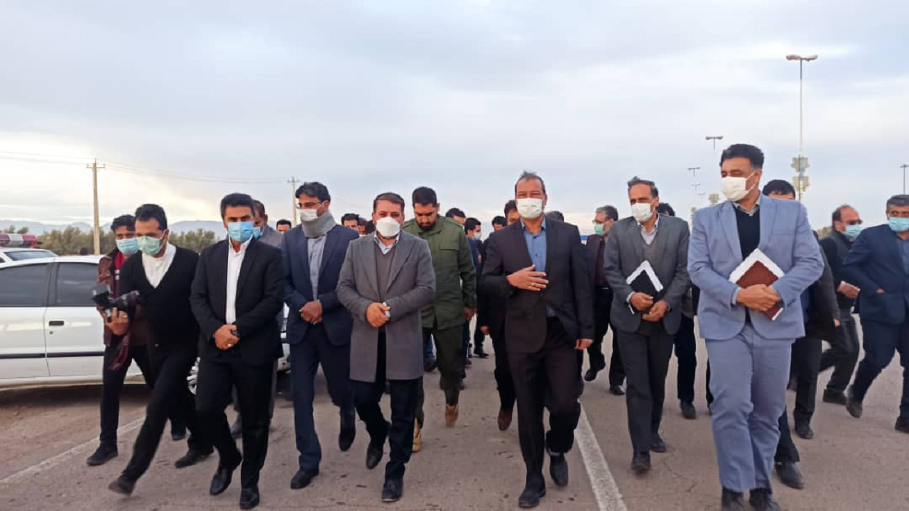 سفر استاندار یزد به شهرستان بافق+ تصاویر