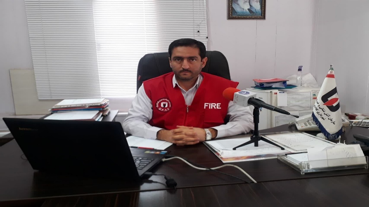 به کارگیری آتش نشانان تازه نفس در قم